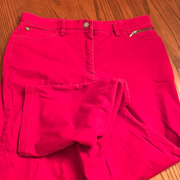 Red Haggar Pants Size 12 - Picture 1 of 10